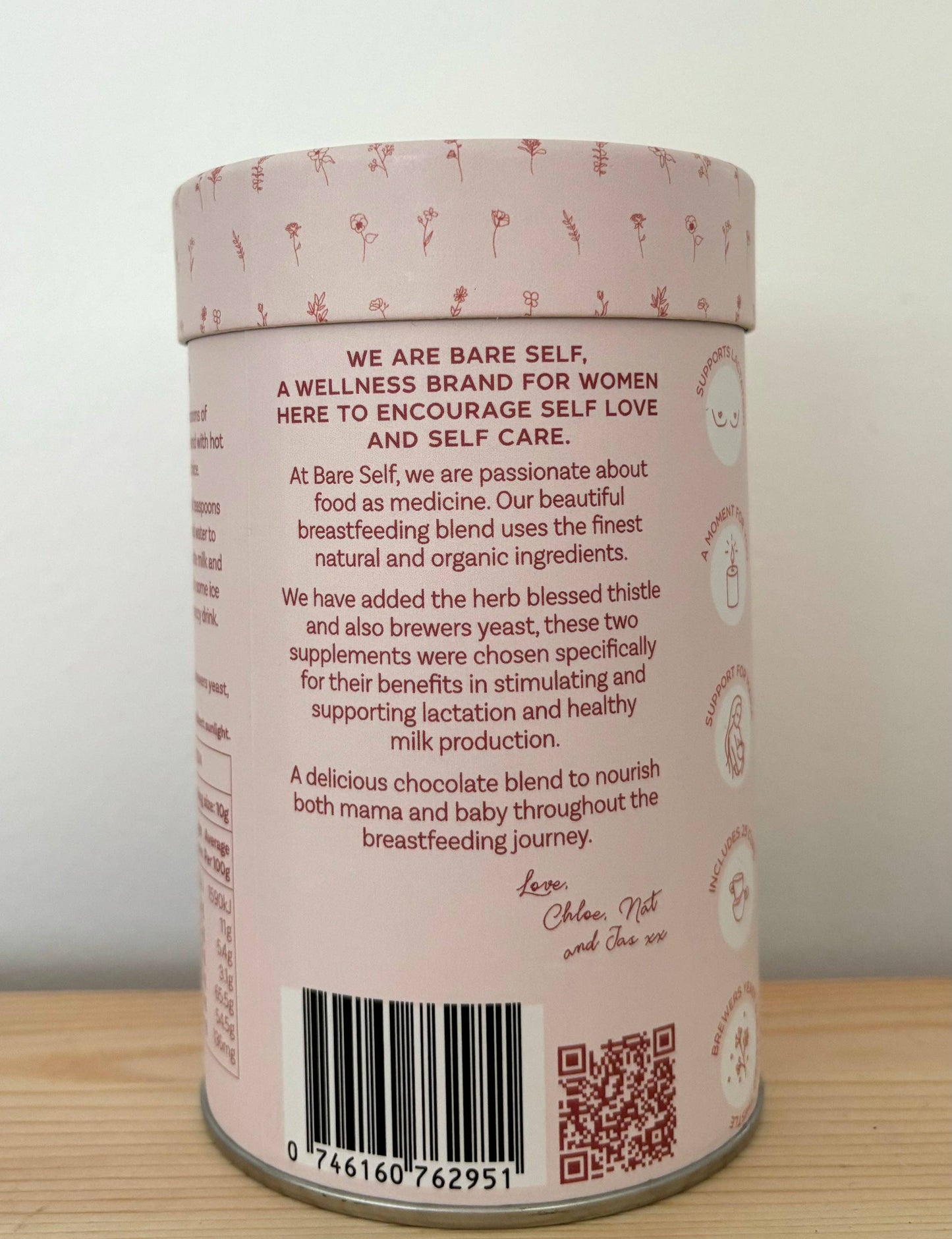 Bare self - Breastfeeding Drinking Chocolate