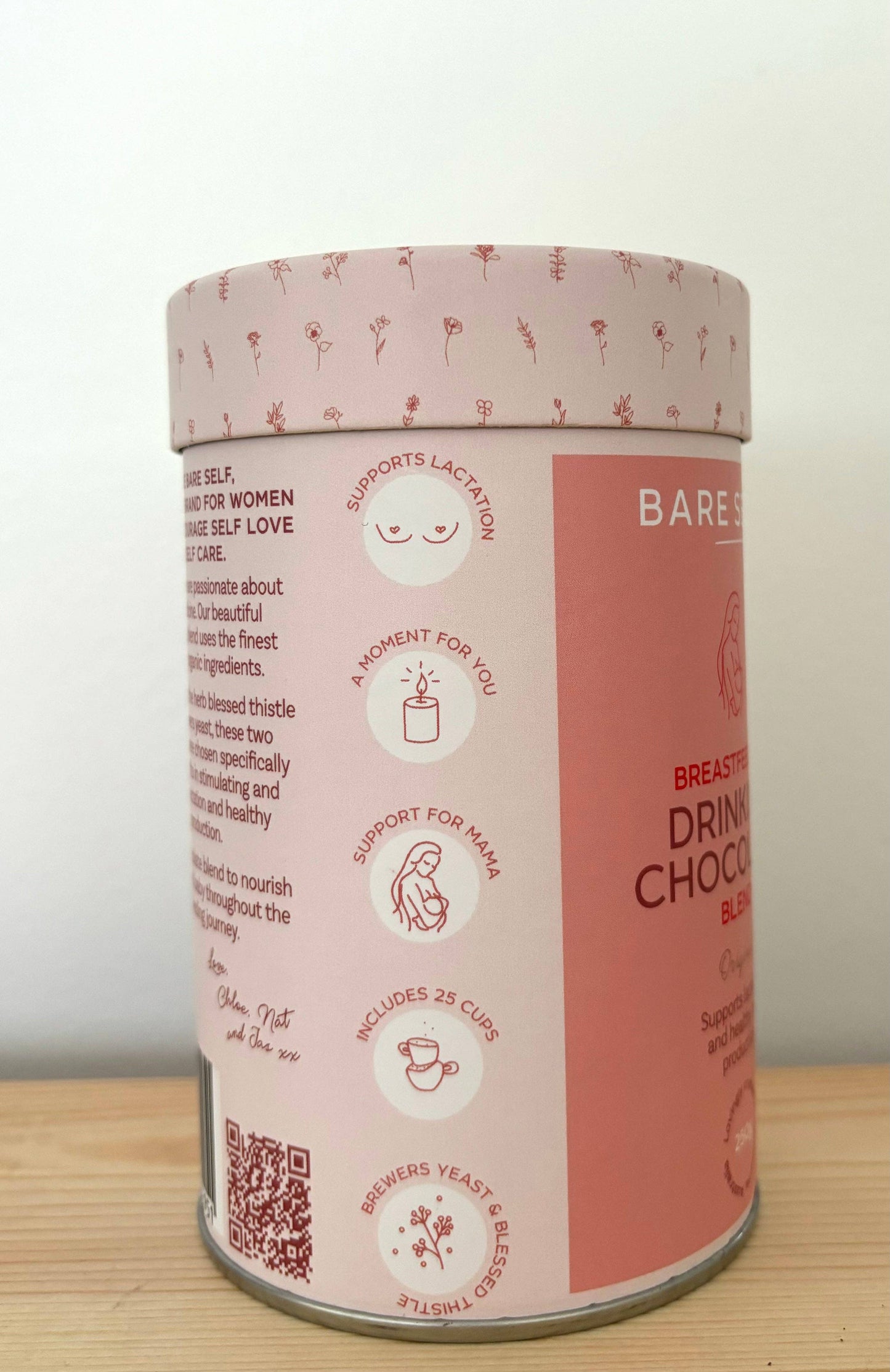 Bare self - Breastfeeding Drinking Chocolate