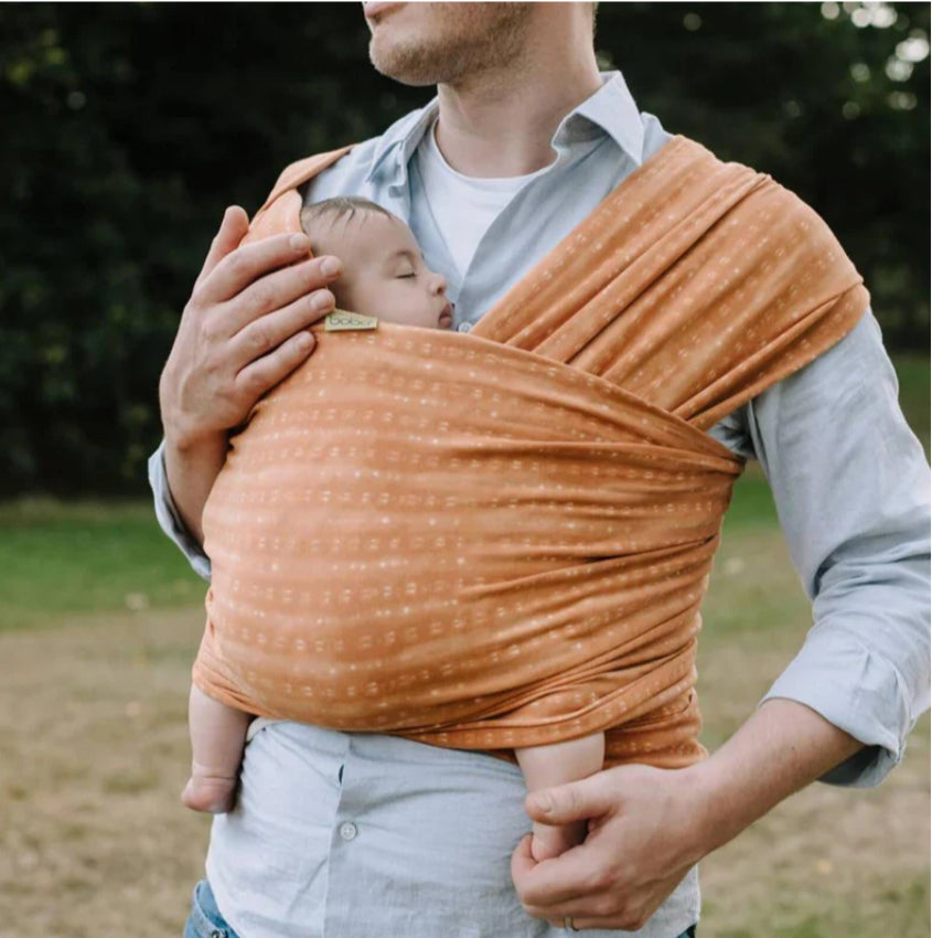 Boba Serenity Wrap - cork ekru tie dye