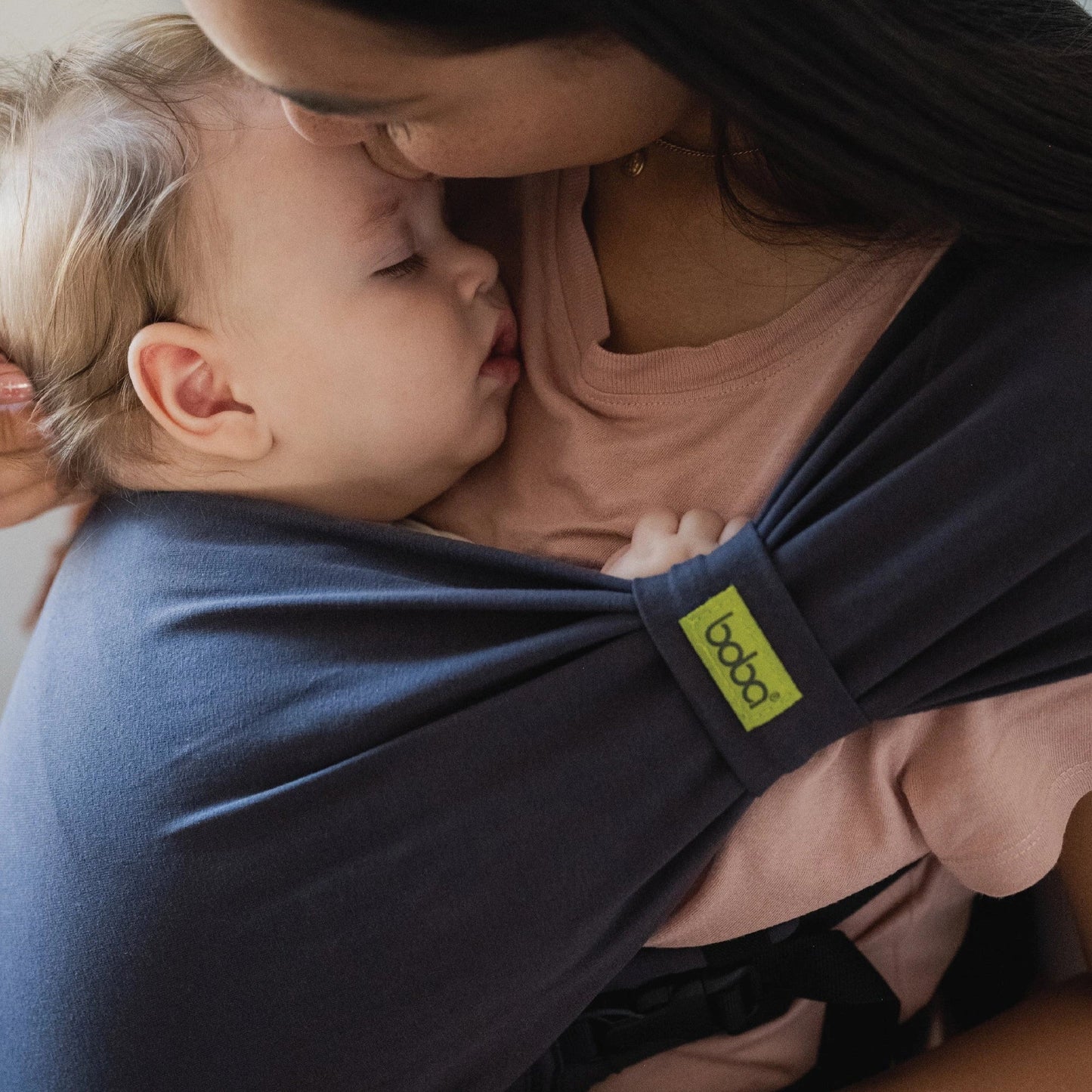 Boba Bliss Baby Wrap Carrier in Charcoal
