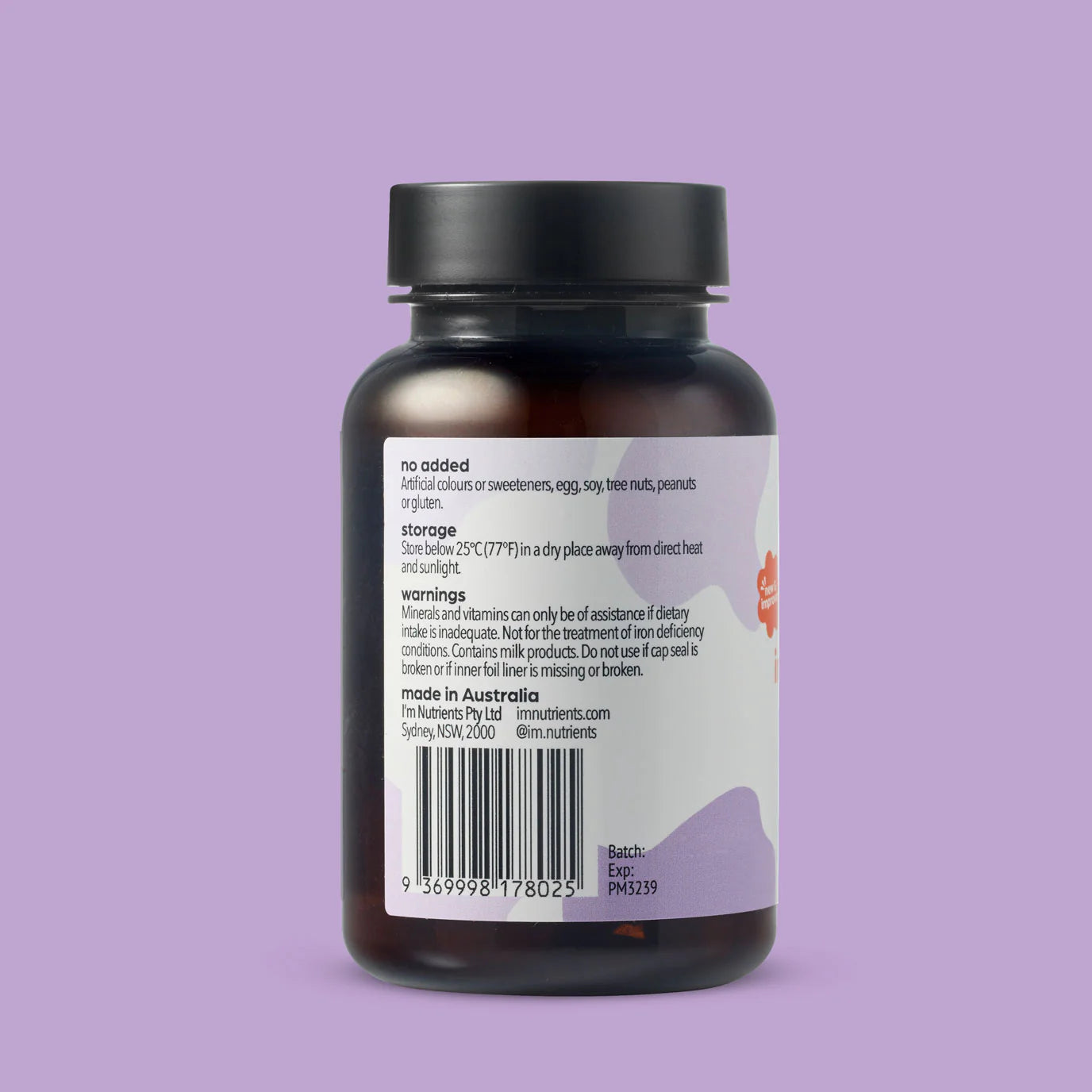 I’m Nutrients - Iron Immunity