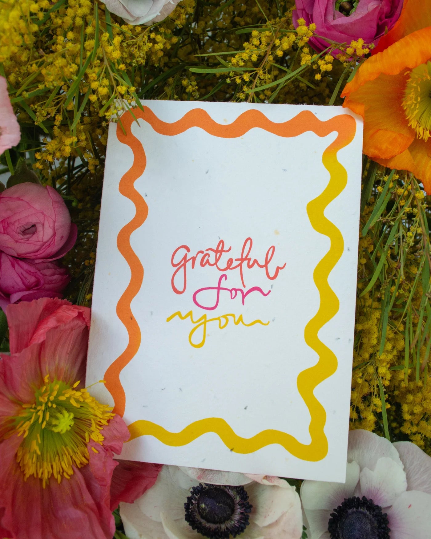 Greeting Card - Grateful