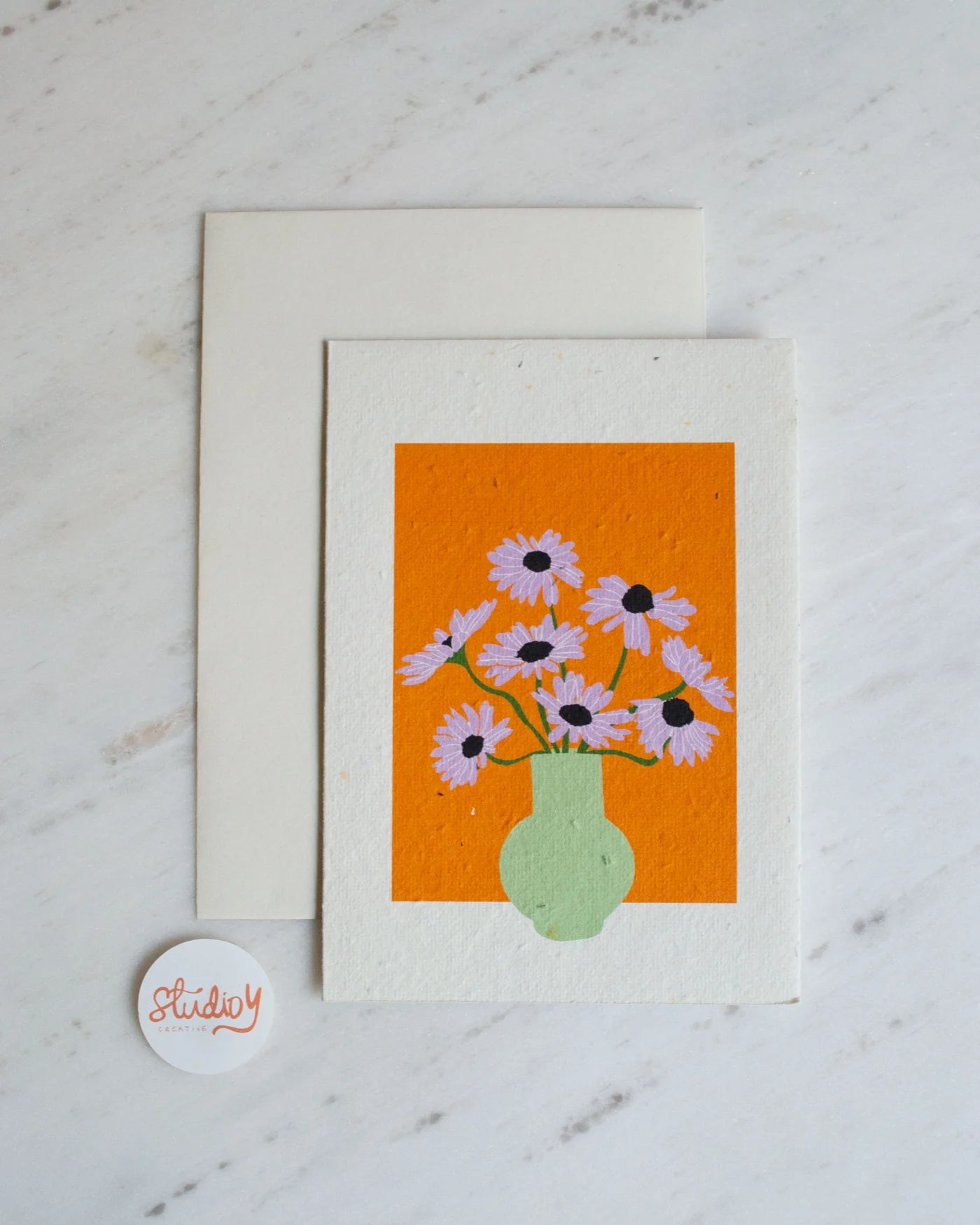 Greeting Card - Daisy