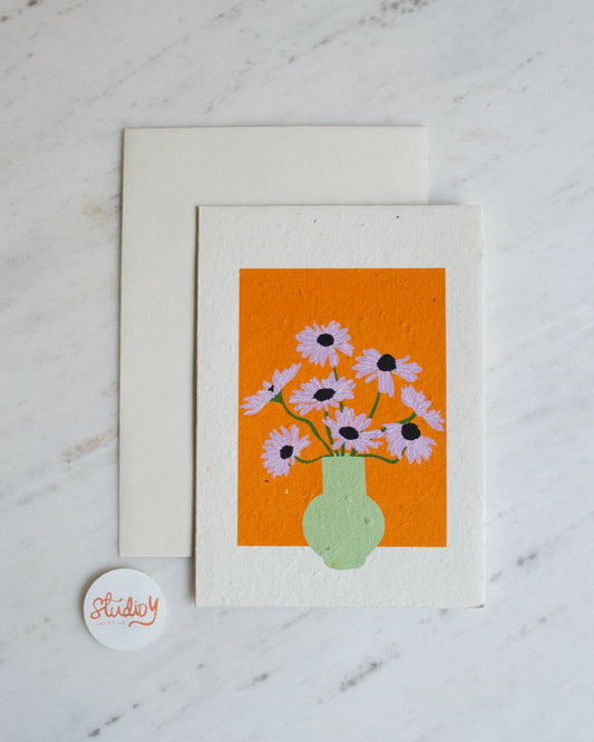 Greeting Card - Daisy