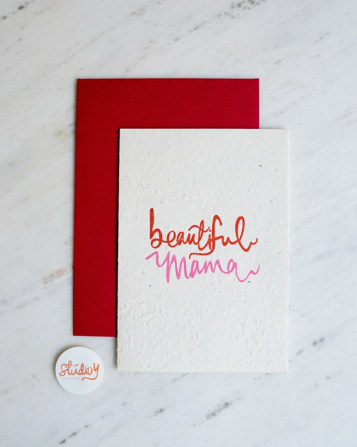 Greeting card - Beautiful Mama