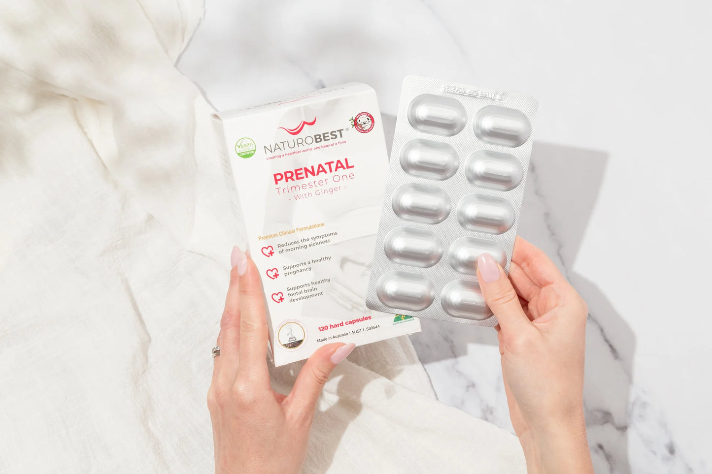 NATUROBEST- Prenatal Trimester one 120caps