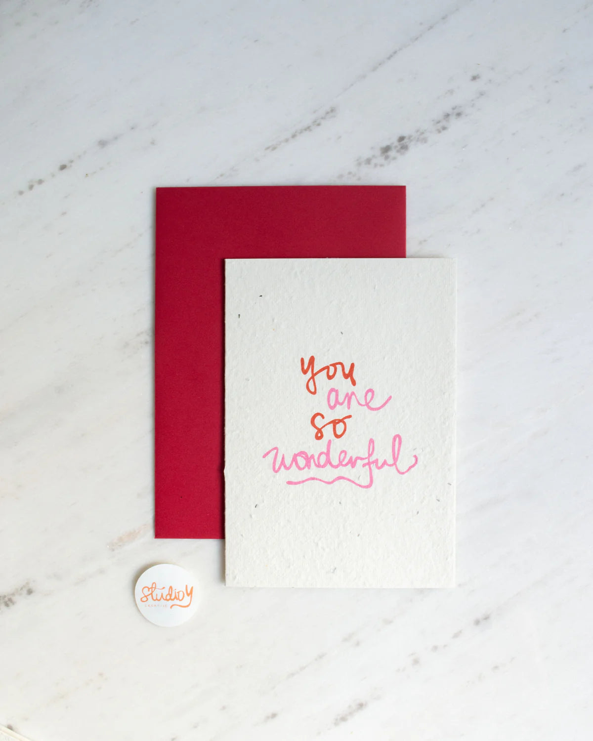 Greeting Card - You are so wonderful