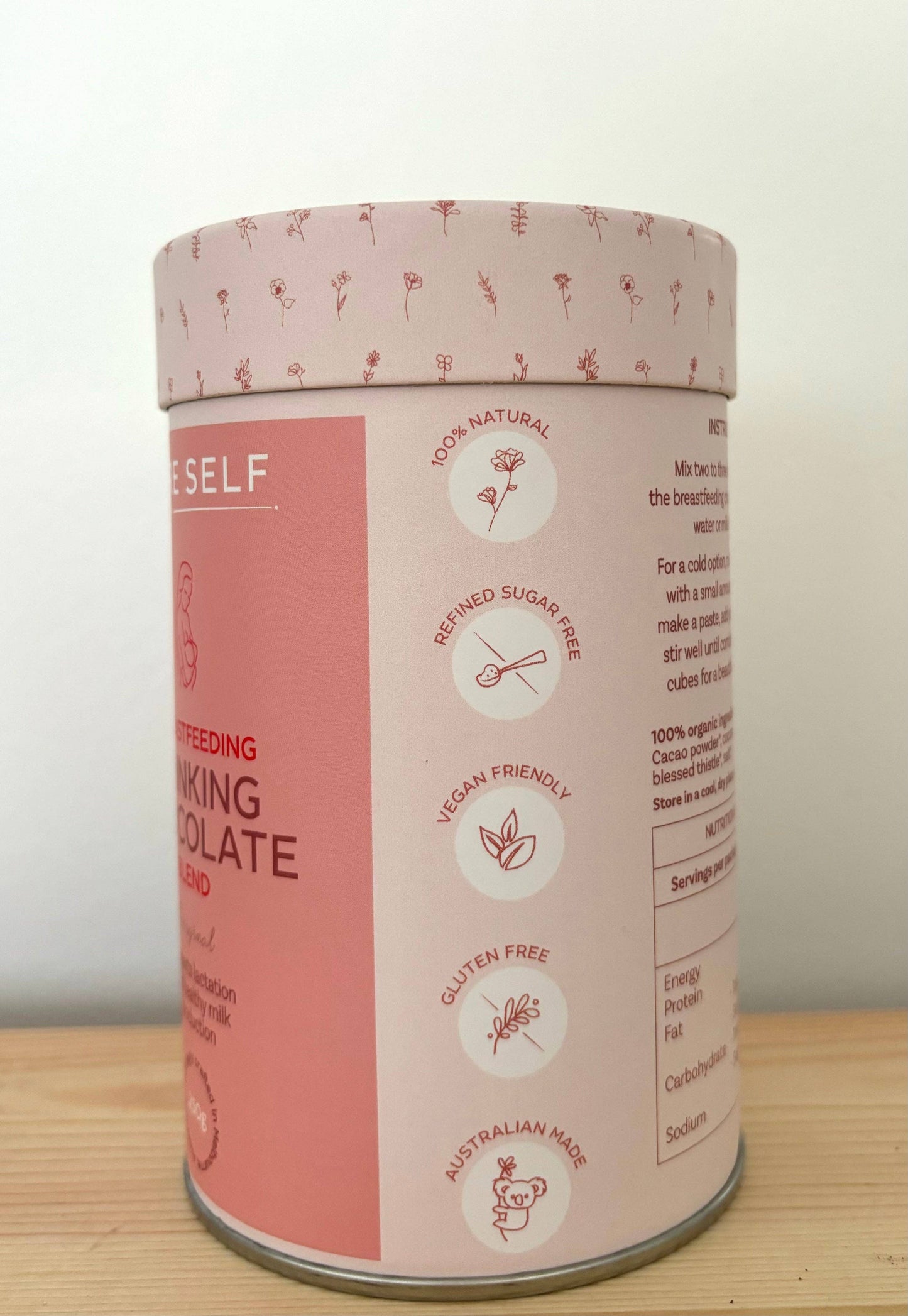 Bare self - Breastfeeding Drinking Chocolate