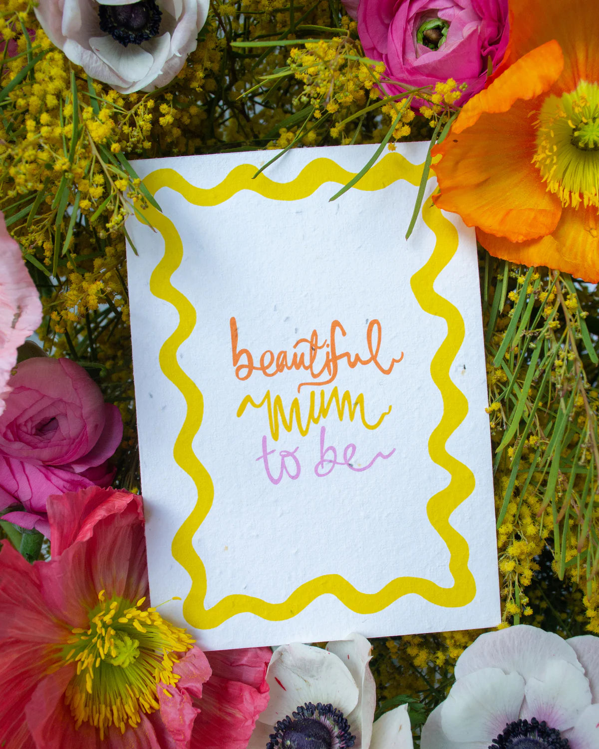 Greeting Card - Beautiful Mum-to-be