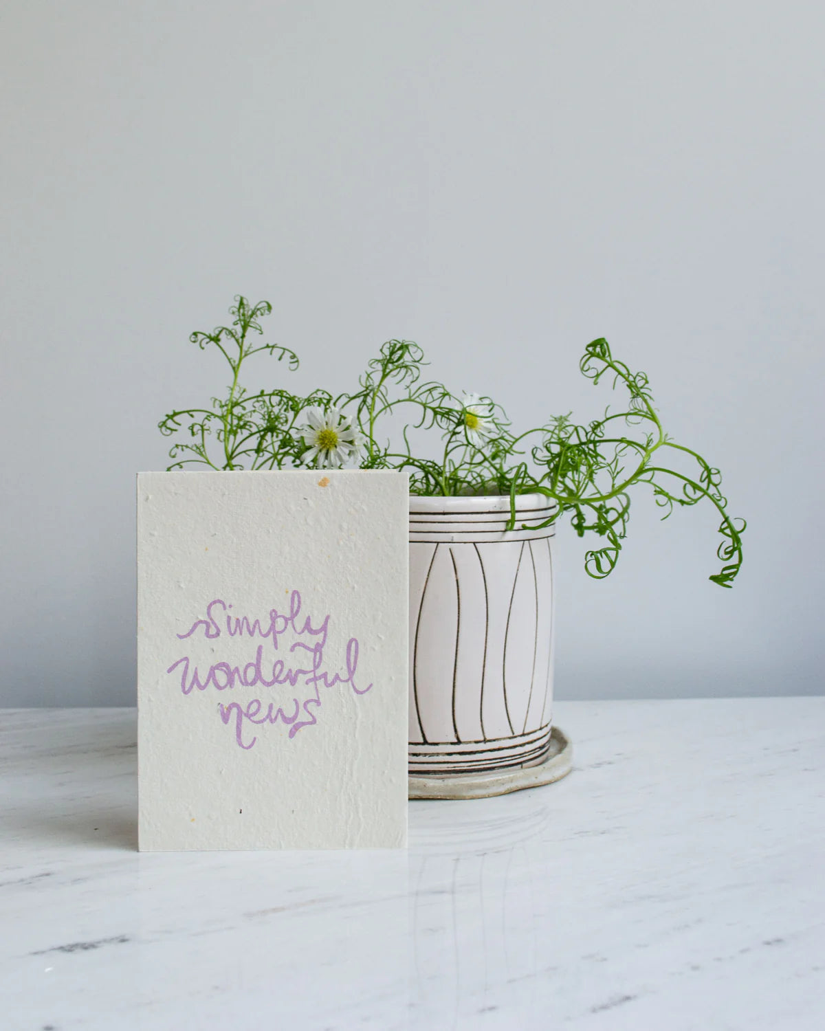 Greeting Card -  Wonderful News