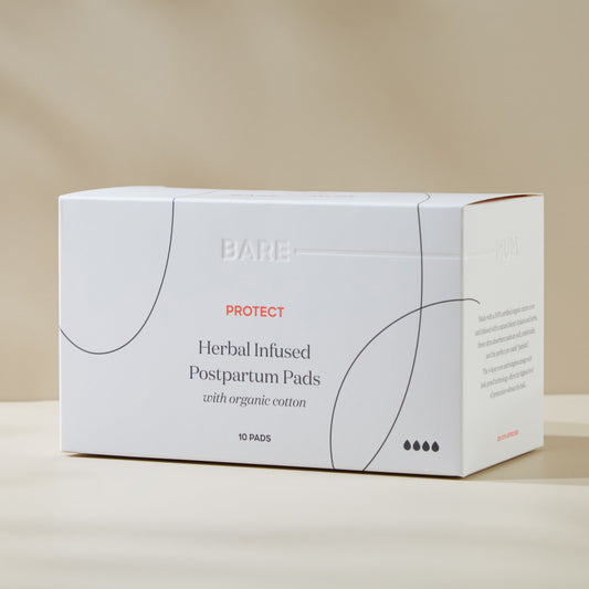 Bare Mum - Herbal Infused Postpartum Pads With Organic Cotton