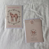 Welcome to the pink pony club card