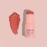 Avocado Zinc -  SPF 50 Natural Lip & Cheek Tint - Red Earth