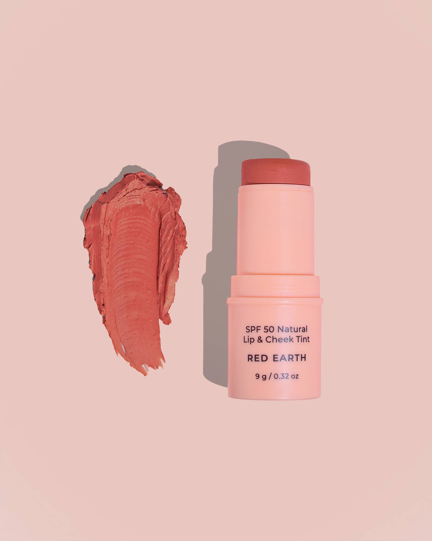 Avocado Zinc -  SPF 50 Natural Lip & Cheek Tint - Red Earth