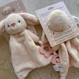 Pink Marnie - bunny comforter and teether