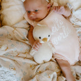 Daisy Duckling - baby swaddle wrap