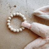 Pink Marnie - bunny comforter and teether