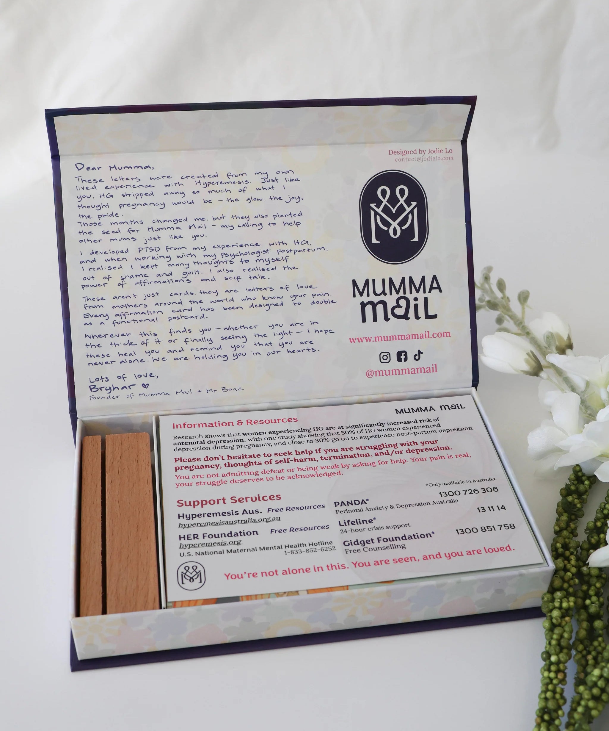 Hyperemesis Gravidarum Postcards - Mumma Mail
