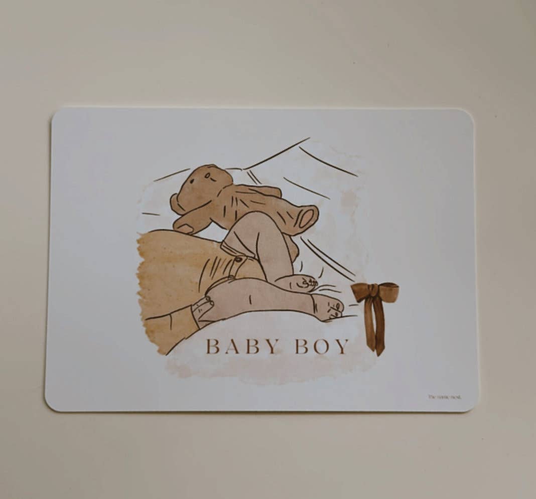 Hospital birth detail card