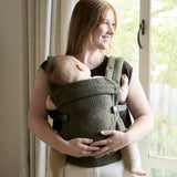 Boba Auri Baby Carrier in Olive Teddy Fleece