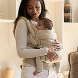 Boba Auri Baby Carrier in Taupe Teddy Fleece