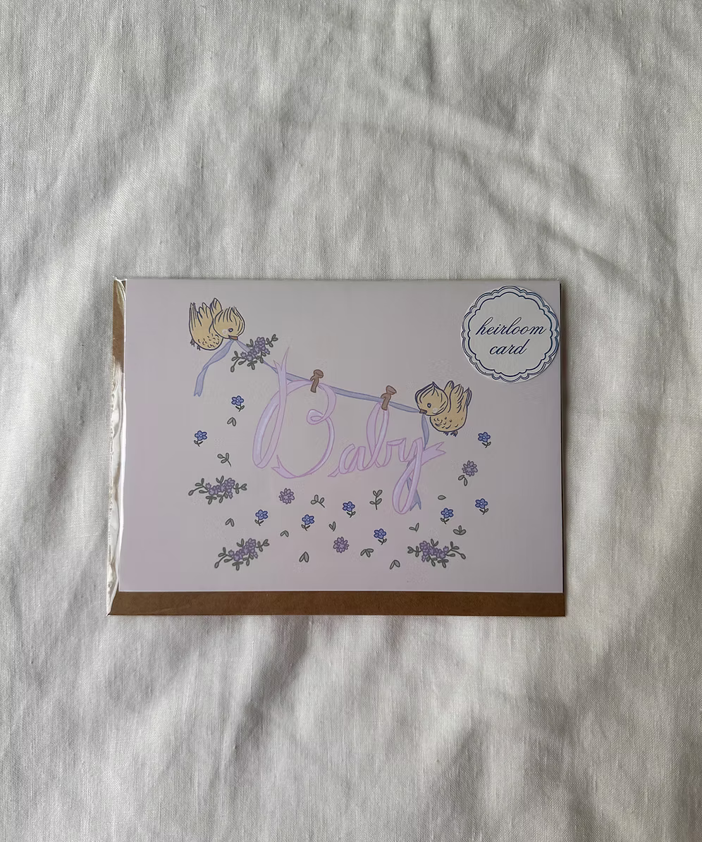 Bluebirds // Card