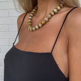 Amber Beaded Necklace