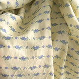 French Flora - baby swaddle wrap