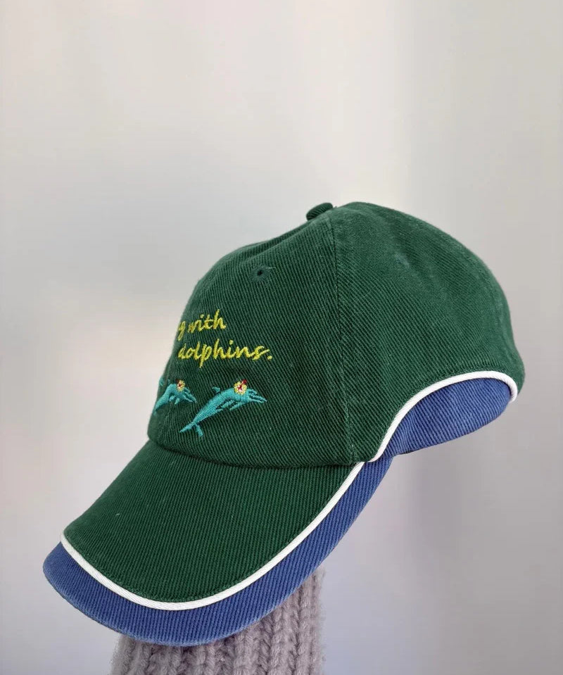 Dancing With Dolphins Cap - Spicy Dugong