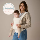 Boba Auri Baby Carrier in Taupe Teddy Fleece