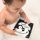 Duckie Goes On An Adventure Black and White Bath Book - Young Wonderer