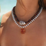 Elce Beaded Necklace