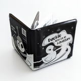 Duckie Goes On An Adventure Black and White Bath Book - Young Wonderer
