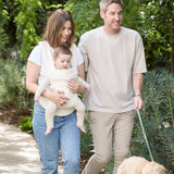 Boba Auri Baby Carrier in Coconut Teddy Fleece