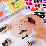 Stamp Kit - Cool Faces