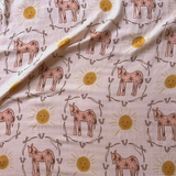 Pink pony club - baby wrap