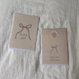 Baby girl card