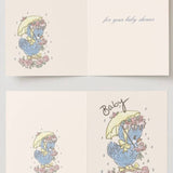 Baby shower duckling - heirloom card