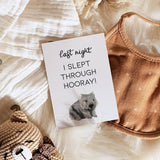 Baby Milestone Cards – Marsupials & Bush Florals Edition