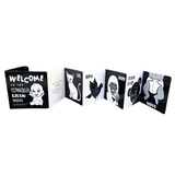 Welcome To The World Little One Black and White Baby Book - Young Wonderer