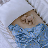 Spring Duckling - baby swaddle wrap