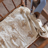 Lullaby Lambs - baby swaddle wrap