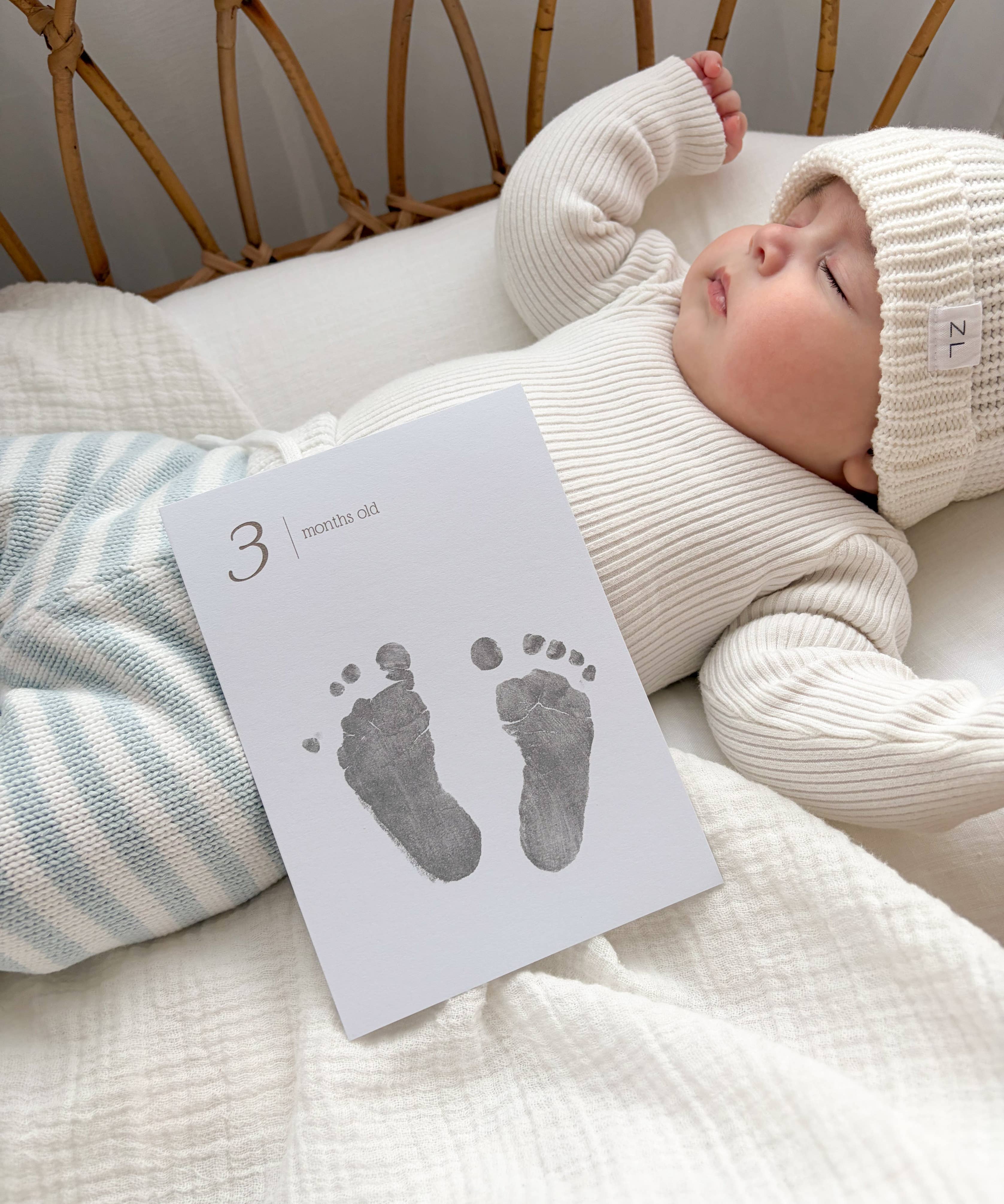Inkless Baby Milestone Kit - Kay & Willow