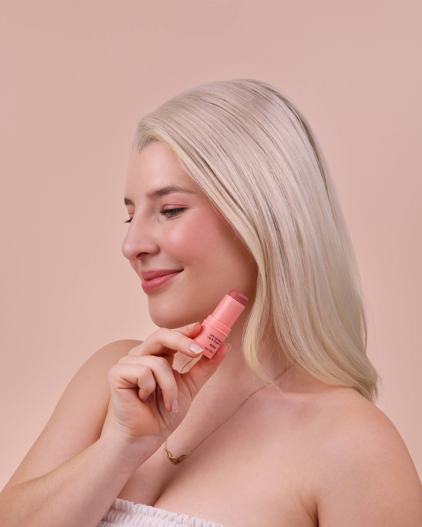 Avocado Zinc -  SPF 50 Natural Lip & Cheek Tint - Rose