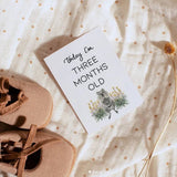 Baby Milestone Cards – Marsupials & Bush Florals Edition
