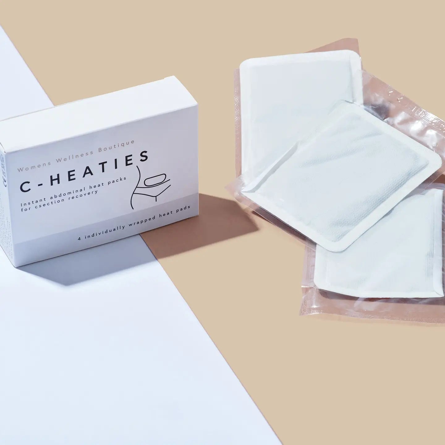 C-Heaties - Instant Heat Packs For Csection Scars