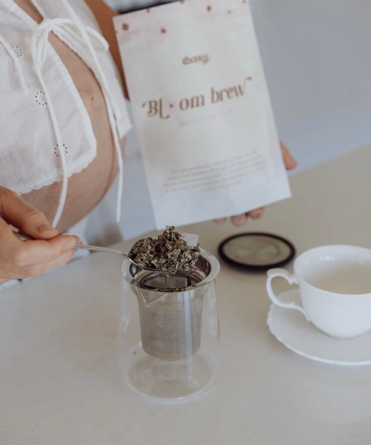 &honey Bloom Brew Raspberry leaf tea 50g