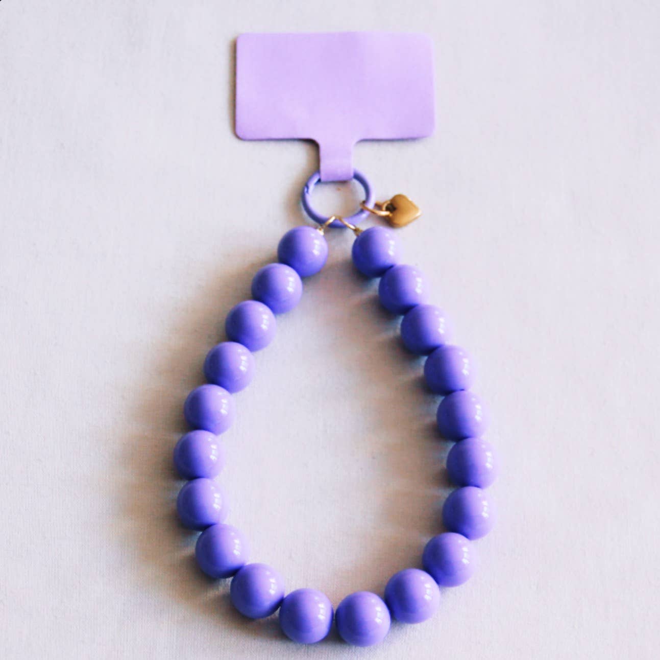 Bazou Phone Cord XXL Beads Lilac