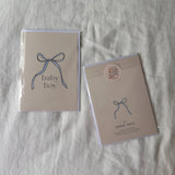 Baby boy card