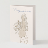 Congratulations pregnancy - heirloom card